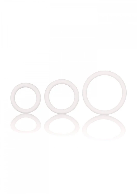 Rubber Ring - 3 Piece Set White