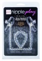Silver Beaded Nipple Clamps Metal