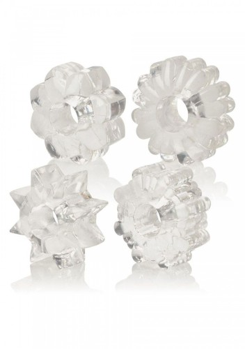 Basic Essentials 4 Pack Transparent