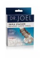 Triple Stacker Girth Ring Transparent