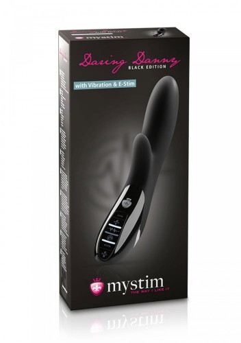 Daring Danny eStim Vibrator Black