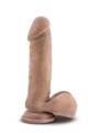 AU NATUREL 8INCH SENSA FEEL DILDO LATIN