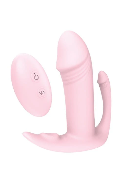 VIBES OF LOVE REMOTE TRI-PLEASURER PINK