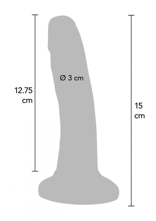 Happy Dicks Dong 6 inch Blue