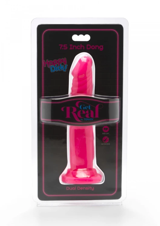 Happy Dicks Dong 7.5 inch Pink