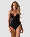 Bielizna- 810-TED-1 body czarne L/XL