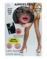 Lalka- ANGELINA 3D - Vibrating