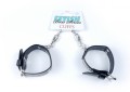 Fetish B - Series Handcuffs with cristals 3 cm Silver