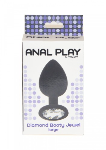 Diamond Booty Jewel Large Black