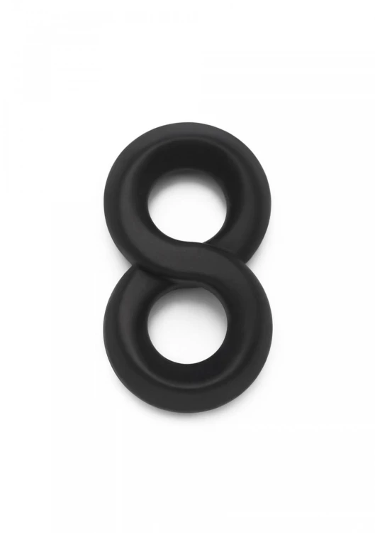 Soft Silicone Jock C-Ring Black