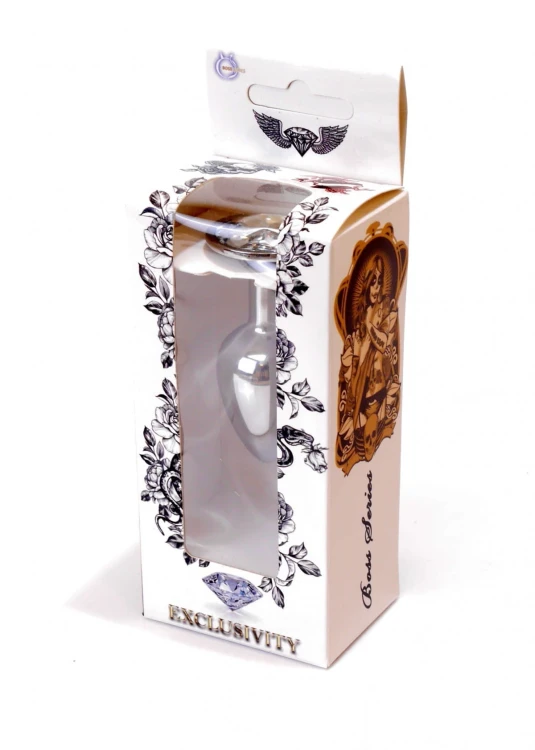 Plug-Jewellery Silver PLUG- Clear