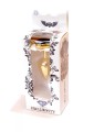 Plug-Jewellery Gold  Heart PLUG- Black