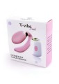Stymulator-V-Vibe Pink USB 7 Function / Remote Control