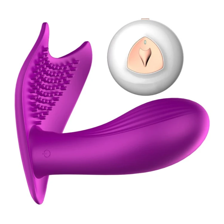 Stymulator-Silicone Panty Vibrator USB 10 Function / Heating / Voice Control