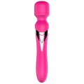 Stymulator - B - Series - Silicone Dual Massager Pulsator USB 7+7 Function (Pink)