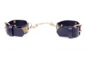 Fetish B - Series Handcuffs with cristals 3 cm Gold