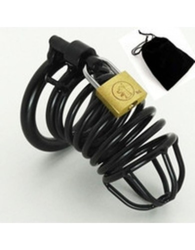 Prison BReak black small 40  mm with lock