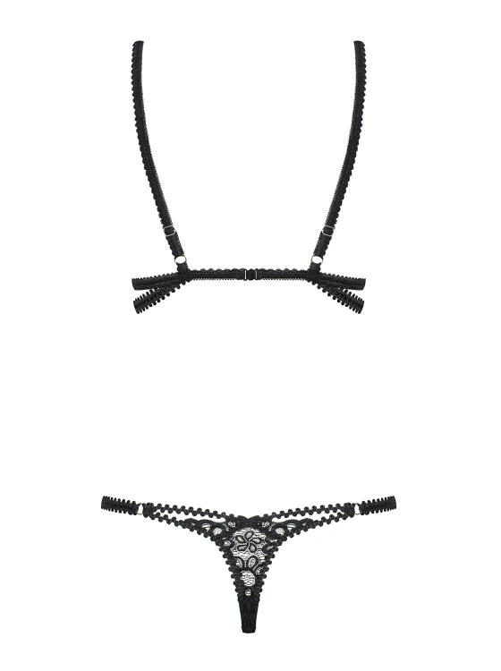 Bielizna-Mixty body czarne  S/M