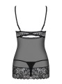 Bielizna-Contica babydoll + string L/XL