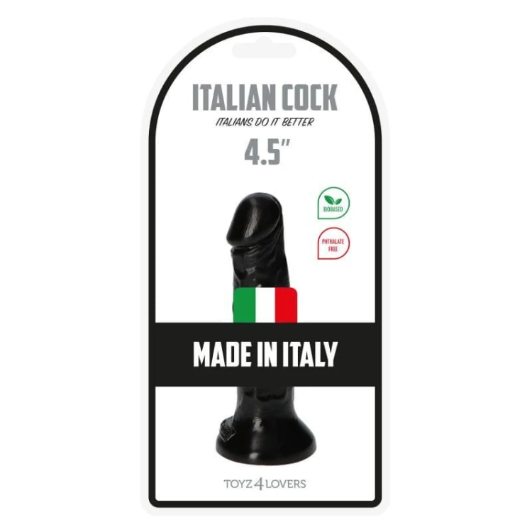 Dildo-Italian Cock 4,5""Black