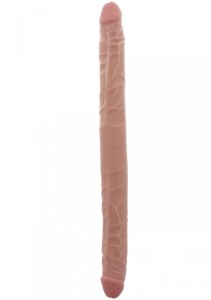 Double Dong 16 inch Light skin tone