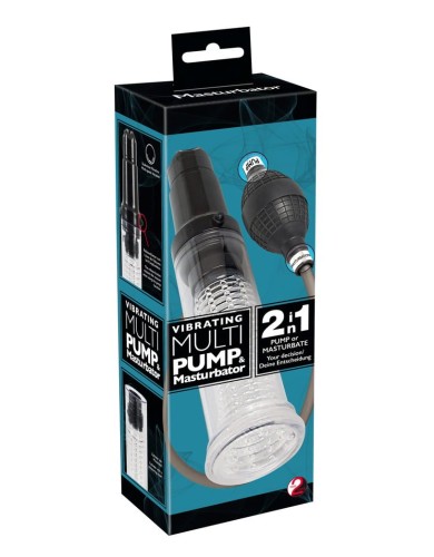 Vibrating Multi Pump &amp; Masturb