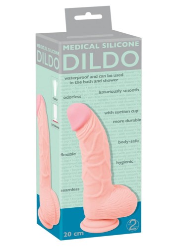 Medical Silicone Dildo 20 cm