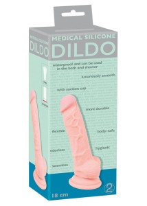 Medical Silicone Dildo 18 cm