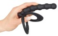 Black Velvets Cock &amp; ball ring
