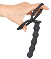 Black Velvets Cock &amp; ball ring