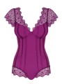Bielizna-Moketta body fioletowe  S/M