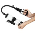 Pompka-Powerpump MAX Vibrating - Black&amp;Clear