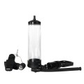 Pompka-Powerpump MAX Vibrating - Black&amp;Clear