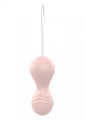 Kulki-Vibrating Silicone Kegel Balls USB 10 Function / Remote control -Flesh