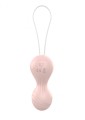 Kulki-Vibrating Silicone Kegel Balls USB 10 Function / Remote control -Flesh