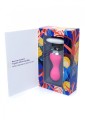 Kulki-Vibrating Silicone Kegel Balls USB 10 Function / Remote control -Pink