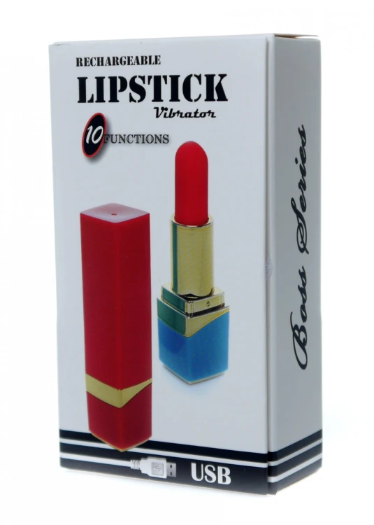 Stymulator-Lipstick Vibrator - Red