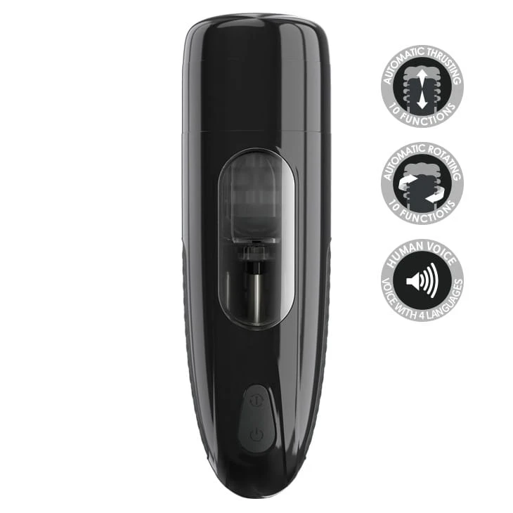 PRETTY LOVE - MARLON Automatic Rotating &amp; Thrusting 10 Function, USB / Voice