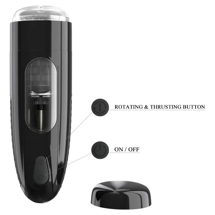 PRETTY LOVE - MARLON Automatic Rotating &amp; Thrusting 10 Function, USB / Voice