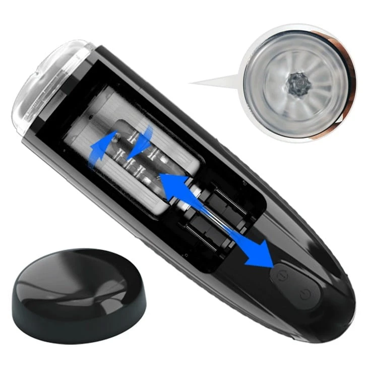 PRETTY LOVE - MARLON Automatic Rotating &amp; Thrusting 10 Function, USB / Voice