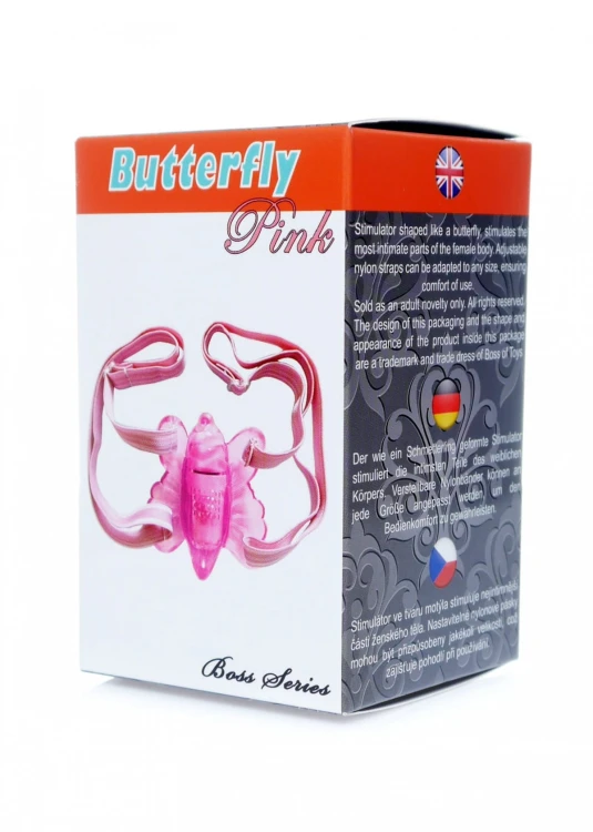 Stymulator-Butterfly Pink