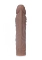 Stymulator-Perfect Sleeve Mulatto - extends 7 cm