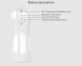 Masturbator - B - Series - Vibrating and Flashing Masturbation Cup USB 7+7 Function / Talk Mode (White)