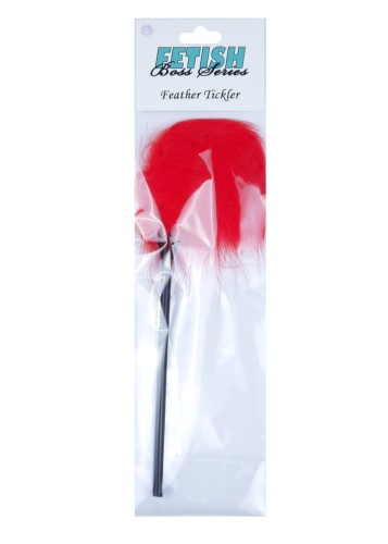 Feather Tickler Red - B - Series Fetish