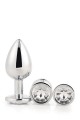 GLEAMING LOVE SILVER PLUG SET