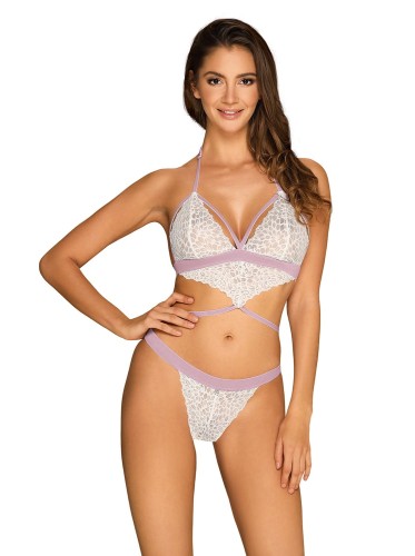 Bielizna-Lilyanne body białe  S/M