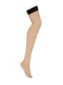Bielizna-S814 pończochy czarne  S/M