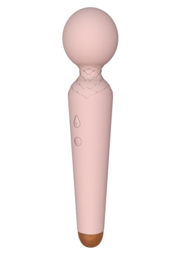 Stymulator-Rechargeable Power Wand USB 10 Functions - Flesh