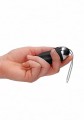 George - Rechargeable Remote Control Vibrating Egg - Black
