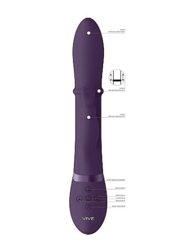 Wibr/króliczek- Halo - Purple